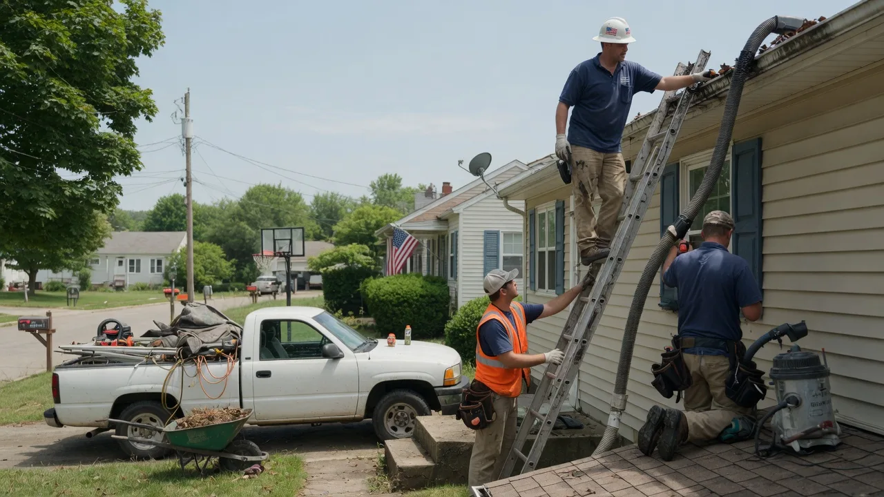Gutter Installation in Wister, OK near me